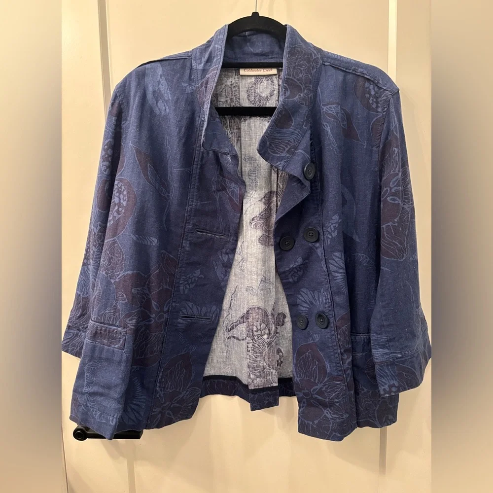 Coldwater Creek lightweight jacket, size petite large - Picture 1 of 6